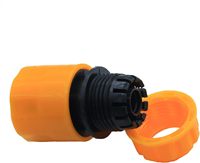 Connecteur rapide de robinet de tuyau d'arrosage en ABS Adaptateur de robinet de connecteur fileté de tuyau d'arrosage de 1/2 pouces pour l'irrigation