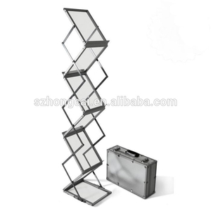 A4 Aluminium Broschüren halter Werbung Display Frame Show