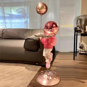 XSNX ตุ๊กตาหมีขั้วโลกขนาดใหญ่ งานศิลปะสร้างสรรค์ วาดด้วยมือ เป็นมิตรกับสิ่งแวดล้อม ทำจากเรซิ่น เหมาะสำหรับตกแต่งห้องนั่งเล่นและบ้าน - Product Image 2