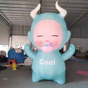 Poupée gonflable 3M pour bébé, motif dessin animé, avec tétine, modèle Cool Inflatable Babies <span class=keywords><strong>GiGi</strong></span> Bond Pig, pour la publicité en magasin de produits pour bébés - Product Image 5