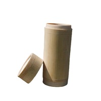 Gobelet à vin en fibre de bambou biodégradable, réutilisable, personnalisé avec logo, respectueux de l'environnement, fait à la main, gobelet à thé en bambou