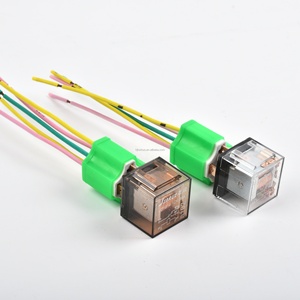 Relé H7 9006 H11 9005 Enchufe y enchufe de cerámica Bombilla de luz automática H1 Material de cobre y PVC Conector de bombilla de luz de automóvil - Product Image 2