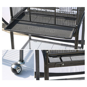 Cage à oiseaux dorée, boîte à cils, support de vêtements en or, nourriture géante, Cage de <span class=keywords><strong>Pigeon</strong></span> en acier inoxydable, course de <span class=keywords><strong>Pigeon</strong></span>, Promotion - Product Image 5