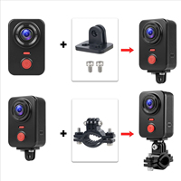 Caméra de tableau de bord pour moto 2K, double objectif, étanche, HD, portable, sans écran, WiFi, GPS, enregistreur de conduite