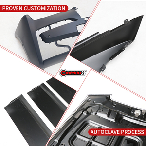 2010-2019 Old to New 4nd Generation PP+iron Body Kit for Rolls Royce Ghost Front Bumper Assembly Side Skirts Fender Engine Hood - Product Image 3