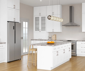 Custom Modular Kitchen Cabinetry with Outdoor Kitchen Island Cabinet Sink Ready Aluminum Alloy Construction - Product Image 1