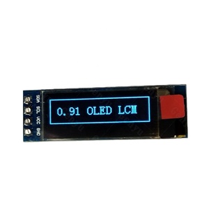 0.91 "128X32 Dots 4 Pinout Giao Diện I2c COG + FPC Micro Oled Mô-đun Màn Hình Với Pcb Board - Product Image 1