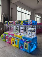 Jeux d'arcade à pièces, mini machine à griffes pour enfants, jeu de griffes de grue Tank Fighter, jouets cadeaux, poupées, distributeur automatique pour centres de divertissement
