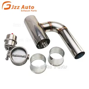 JZZ high performance 67mm exhaust muffler valve Custom Valve Parts auto car accessories