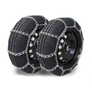 Cadenas para Neumáticos de Camiones y Automóviles, Cadenas de Acero Soldadas Antideslizantes para Invierno, Tipo MP-01, Cadenas de Protección de Emergencia MP-01 - Product Image 1