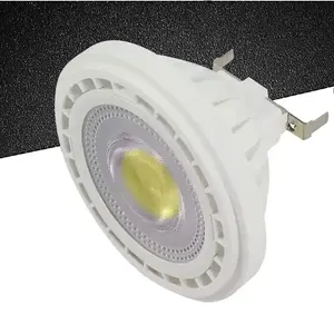 12 Вт AR111 GU10 Светодиодная Лампа 220V COB ES111 точечный отражатель лампы холодный белый 6000K 38 градусов