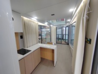 Capsule écologique d'extérieur, maison de luxe, hôtel capsule, chambre capsule, maison préfabriquée mobile en conteneur