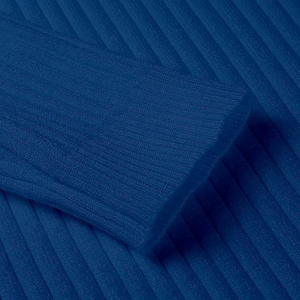 Suéter de Cuello Alto Elástico para Hombre al por Mayor, Suéter Ajustado y Cálido de Punto, Fabricante de Prendas de Punto - Product Image 6