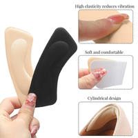 Éponge de conception cylindrique nouvellement améliorée avec coussinet de talon doux et confortable, coussin de talon à haute élasticité absorbant les chocs
