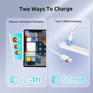 सी एफसीसी थोक स्टाइलस पेन कस्टम लोगो के साथ सेब आईपैड 2018-2024 के लिए चार्जिंग स्मार्ट पेन - Product Image 3