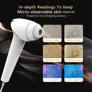 Newest skin detector analyzer facial scanner <b>machine</b> with stainless steel & <b>abs</b> materials portable us plug - Product Image 3