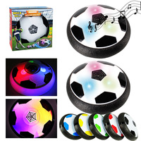Cojín de aire eléctrico caliente levitando fútbol música ligera padres e hijos juguetes deportivos educativos creativos interactivos para niños