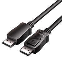 Câble DP 2.0 8K/60Hz 4K/240Hz 54 Gbps HDR G-Sync FreeSync pour moniteur de jeu PC