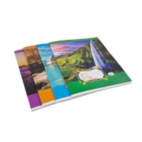 Cahier d'exercices ligné français pour étudiants africains, 48 pages, fournitures de bureau en gros, cahiers en papier bon marché pour le Sénégal