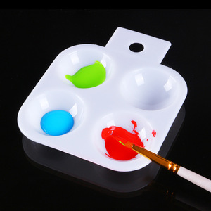 Bview Art Paleta de pintores de plástico pequeño Artista Herramienta de pintura de acuarela para Paleta Acuarela - Product Image 3