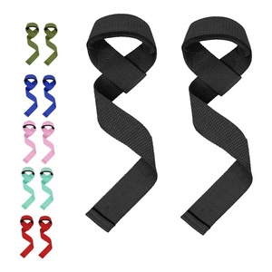 Sangles de musculation pour la gym, lot de bandes de maintien pour poignets, sangles d'entraînement pour soulever des poids lourds, sangles de poignet pour deadlift pour soutenir la préhension et soulever plus lourd - Product Image 3