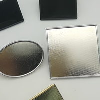 En gros, supports vierges en fer pour épingles de revers, bases de broches en métal de formes variées, plaqués or, argent, noir, et plateaux vierges pour badges, pour la création de badges en résine époxy DIY