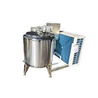 Réservoir de refroidissement du lait de vache pour petite ferme / Refroidisseur de lait / Refroidisseur de lait à 4 degrés 500L-8000L