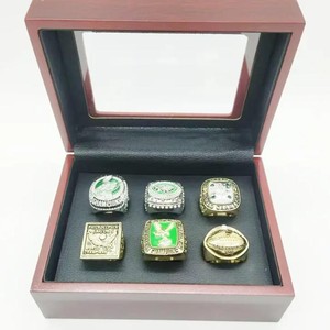 Philadelphia Eagles Championship Ring Set Alloy Men's Jewelry <b>Box</b> Display Collection - Product Image 1