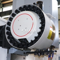 Centro de Mecanizado de 5 Ejes, Fresadora Vertical Universal de Alta Precisión de 3 Ejes, Sistema de Control Fanuc, Uso Pesado