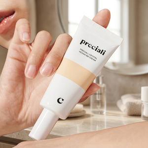 [Preciali] Crème hydratante teintée vegan pour le visage, éclat naturel cristallin, hydratation quotidienne, maquillage BB bio, tous types de peau - Product Image 3