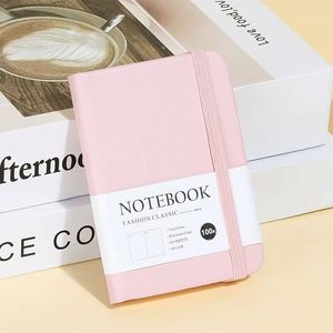 <b>Thick</b> Dotted Monthly Grid Elastic Strap Band PU Custom Logo Journal Planner Daily <b>Notebook</b> Vendor - Product Image 4