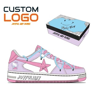 Vendite calde in pelle verniciata da passeggio rosa gattino scarpe personalizzate da donna Casual personalizzate da donna - Product Image 2