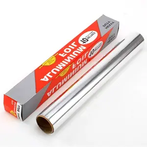 Feuille d'aluminium 1100 1145 1050 1060 1235 3003 5052 5a02 8006 8079 8011 Emballage de qualité alimentaire Récipient en aluminium Film d'aluminium Rouleau Jumbo