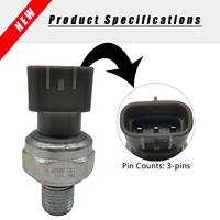 Interrupteur de pression d'huile 8970135662 8-97176230-0 pour moteur Isuzu 4HK1, excavatrice Hitachi EX120-5 ZX200-3