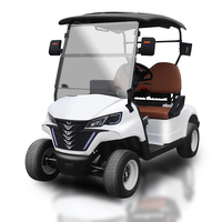 KEYU Voiturette de golf électrique quatre roues, meilleur rapport qualité-prix, 48V 4KW, 30-50km/h, 90km d'autonomie, certifiée CE, 2 places, fabriquée en Chine, design tout-terrain
