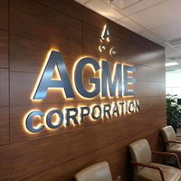 Letras LED, Letrero LED para Exteriores, Letrero Personalizado para Tienda, Letrero Exterior para Logotipos de Empresas, Letreros de Recepción, Letreros Comerciales Retroiluminados de Metal para Salón