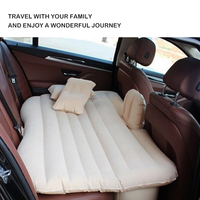 Auto Multi-Fonction Pratique Lit De Voyage Pliable PVC Gonflable SUV Matelas Pneumatique pour Camping Auto Voiture Lit Matelas De Couchage