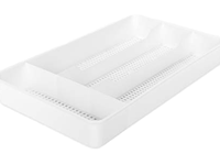 Camco 43508 Plateau à couverts léger en plastique - 7" x 11"