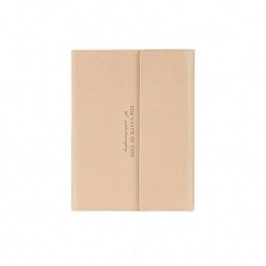 Carnet A5 en PU, couverture rigide, trois volets, carnet d'affaires de luxe de haute qualité, logo personnalisé pour les entreprises, cadeaux d'affaires - Product Image 6