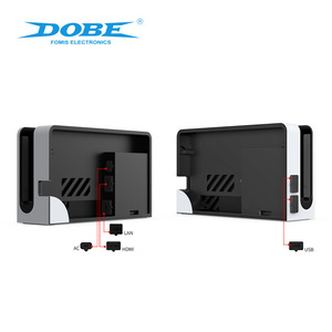 TNS-2122 Staubdichtes Gummiabdeckungs-Set für N <span class=keywords><strong>Switch</strong></span> OLED Konsole Silikon-Daumengriffe Staubschutzfilter-Netz-Kit - Product Image 4