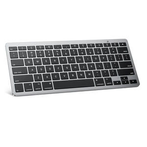 Teclado OEM de Bajo MOQ, Portátil, Ultrafino, Silencioso, Inalámbrico, Compacto, Mini, de Viaje, para Computadora, Oficina, Bluetooth - Product Image 1