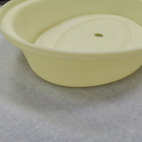 Bassin en plastique fabriqué en matériau ABS naturel, service de fraisage CNC pour prototypes, pièces par une usine chinoise
