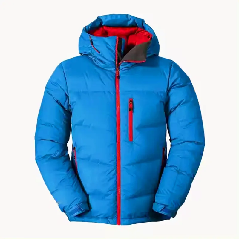 Parka d'hiver froid de haute qualité AQTQ OEM Veste polaire à capuche avec logo personnalisé pour hommes Fabricant