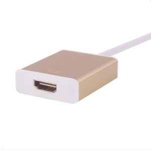 Adaptador de tipo C a HDMI, enchufe de aleación de aluminio para salida de alta definición de ordenador portátil - Product Image 5