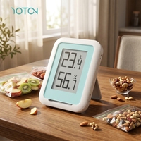 Vente directe usine OEM/ODM – Thermomètre-hygromètre numérique portable avec écran LCD, indice IP43, résolution 0,1°C, port série pour la température