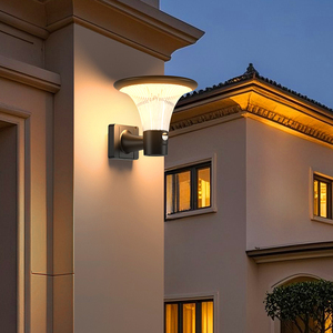 Lámpara Solar de Jardín Multifuncional Elegante y Popular con 3 CCT Seleccionables, para Caminos y Paredes Exteriores, con Control Remoto - Product Image 5