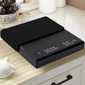 高精度迷你充电电子咖啡秤意大利手工打孔厨房秤茶咖啡和茶工具 - Product Image 6