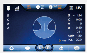 Pd UV 내장 프린터 자동 렌즈계와 디지털 자동 렌즈계 LM-900 디지털 초점계 D-910 렌즈 측정기 안경점 - Product Image 6