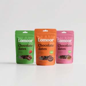 Bolsa con cremallera de pie impresa personalizada, embalaje de alimentos para dulces, bolsa Ziplock Mylar de 3,5G con ventana, muestras gratis - Product Image 2