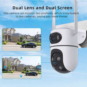 جديد ICSEE 6MP 3K كاميرا لاسلكية واي فاي الأمن ptz HD رؤية ليلية منزلية في الهواء الطلق شبكة مراقبة عن بعد كاميرا مزدوجة العدسة 8MP 4K - Product Image 3